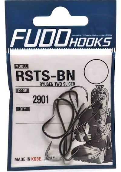 Fudo 2901 Ryusen Two Sliced Black Nikel Olta İğne Kanca