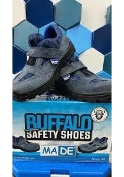 Made Buffalo İş Güvenlik Ayakkabısı Süet Yazlık 40 No Füme
