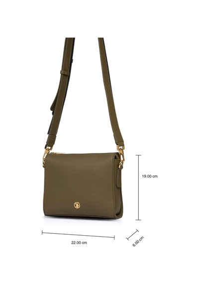 U.s. Polo Assn. Us25204 Kadın Omuz Çantası Haki Haki