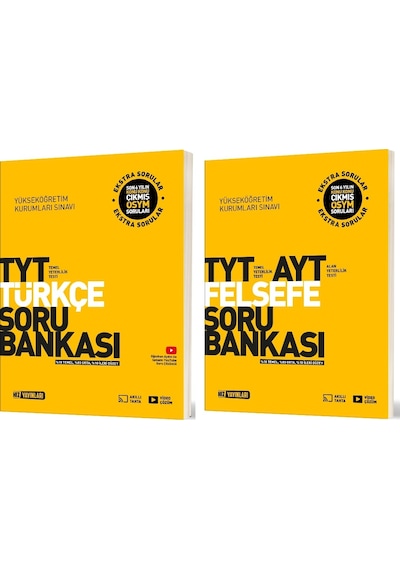 Hız 2025 Tyt Türkçe + Felsefe Soru Bankası Seti 2 Kitap