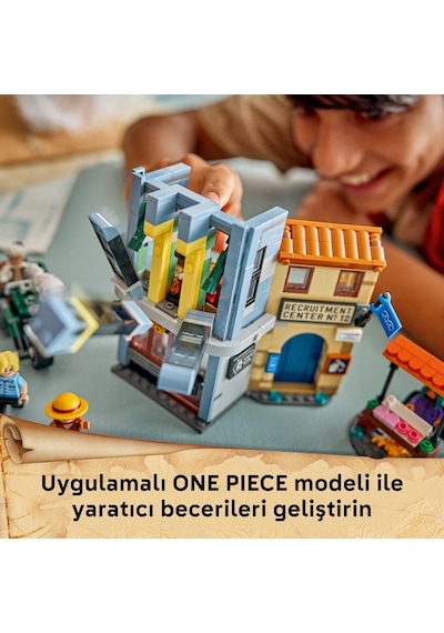 LEGO® ONE PIECE Kaptan Smoker ile Karşılaşma 75642 - 9 Yaş ve Üzeri Çocuklar için Minifigür İçeren Oyuncak Yapım Seti (547 Parça)