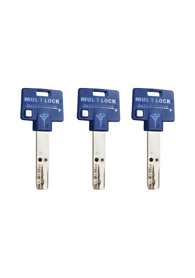 Multlock 7x7 Tuzaklı Barel 3 Anahtarlı Kapı Kilidi 51227202