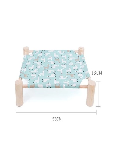 YCLSHOP Ayarlanabilir Kedi Hamak Yükseltilmiş Yatak Şezlong-SARI
