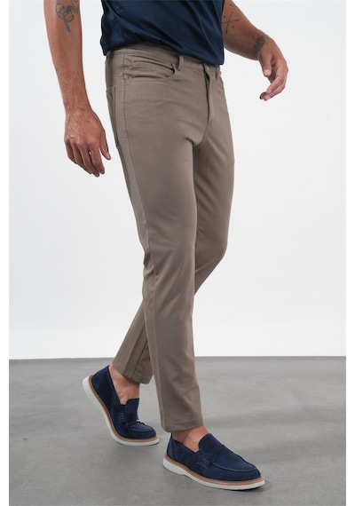 İmza Vizon Yan Cep Örme Slim Fit Casual Pamuklu 5 Cep Pantolon 1003260906 İmza Vizon Yan Cep Örme Slim Fit Casual Pamuklu 5 Cep Pantolon 1003260906