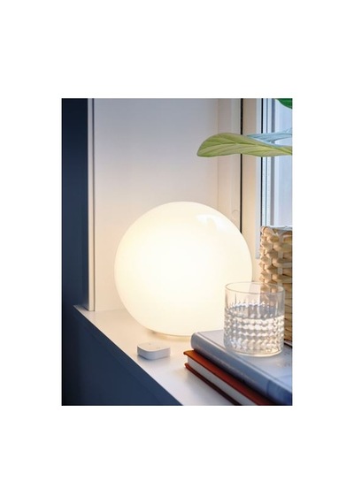 Ikea Fado Abajur, Beyaz, 23 Cm