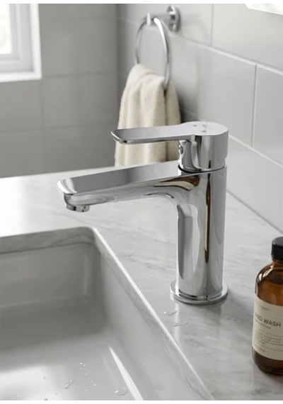 Enox Cosmos Lavabo Bataryası Krom - Parlak