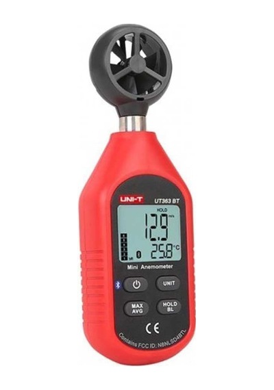 Unı-t Ut363bt Bluetooth Mini Rüzgar Hızı Ölçer