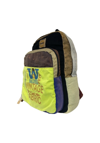 Old Cotton Cargo Kaliteli Vintage Salaş Disayn Günlük Gezi Spor Sırt Çantası Matanza Bag 30x42cm Siyah