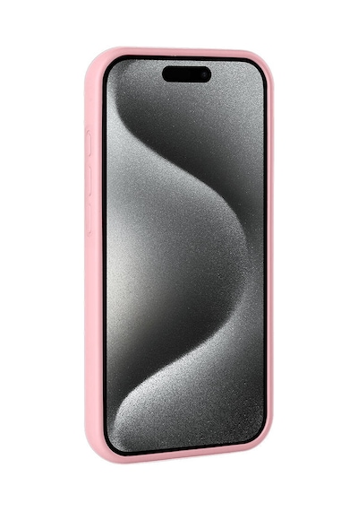 Apple iPhone Uyumlu 15 Pro Kılıf Simli Pırlanta Taşlı Kamera Yükseltili Silikon Pazarplus Lila