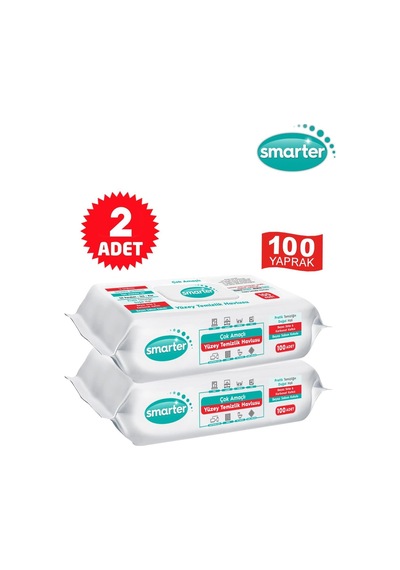 Smarter Yüzey Temizlik Havlusu 2 x 100 Yaprak