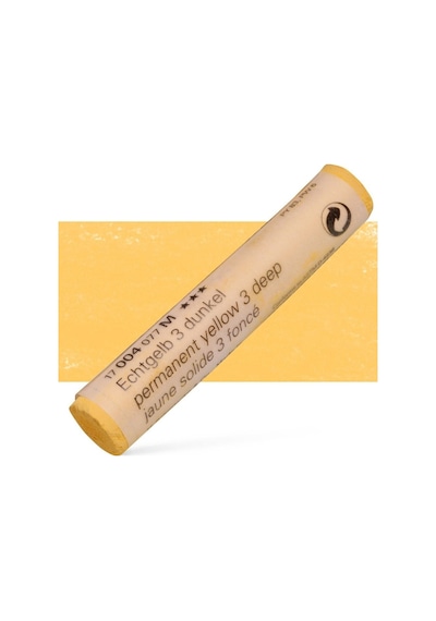Schmincke : Artist Soft Pastel Boya : 004 M Permanent Yellow 3 Deep