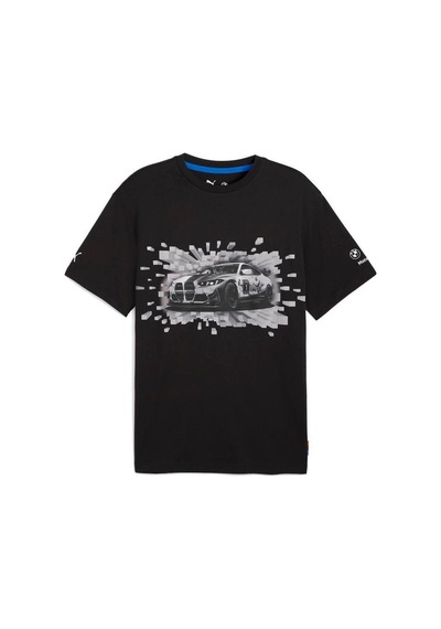 Puma Erkek Tişört Bmw Mms Graphic Tee Mono 63291201 Siyah