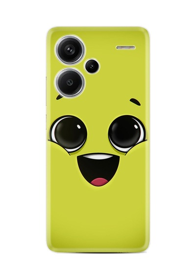 Redmi Note 13 Pro 5g Kılıf Kılıf Desenli Silikon Platinium Series White Green 1833