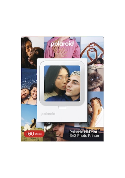 Polaroid Hiprint 3x3 Cep Fotoğraf Yazıcısı Beyaz