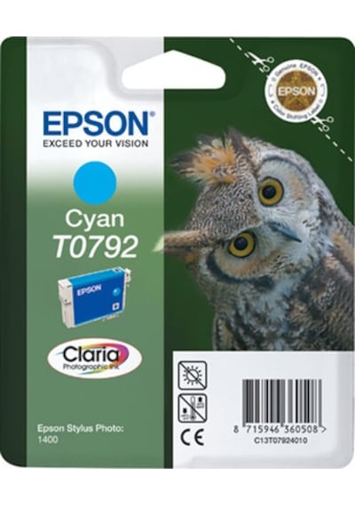 Epson 1400 P50 Cyan Mavi Mürekkep Kartuş T07924020