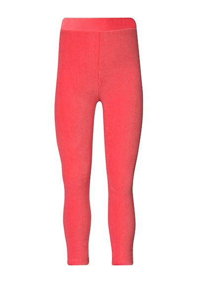Lovetti Nar Çiçeği Kız Çocuk Fitilli Kadife Tayt 9312N003 Narçiçeği