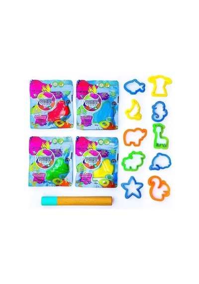 Minik Ellerde Doğal Oyun Hamuru Seti Eco- Friendly Pack