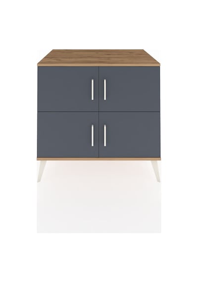 Kronos Şifonyer 2 Raflı 4 Kapaklı 88x59x80 Çam-antrasit/çam Antrasit/çam Kronos Şifonyer 2 Raflı 4 Kapaklı 88x59x80 Çam-antrasit/çam Antrasit/çam