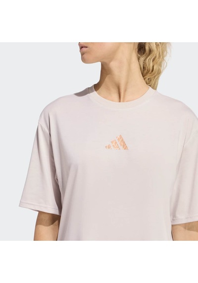 Adidas W Anml G T Bej Kadın T-shirt Kb9418 Bej
