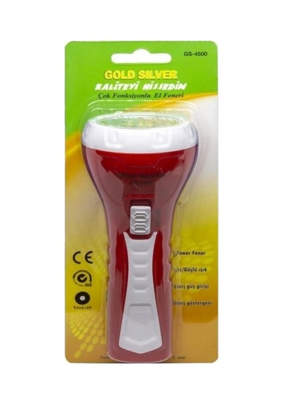 Gs-4500 1 Watt Şarjlı El Feneri Çok Renkli