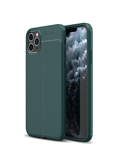Apple Uyumlu   iPhone 11 Pro Max Kılıf Auto Focus Kapak - Yeşil