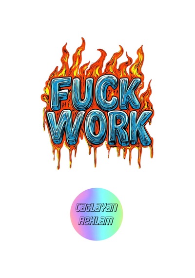 Work Araba, Motorsiklet, Kask, Laptop, Cam Sticker