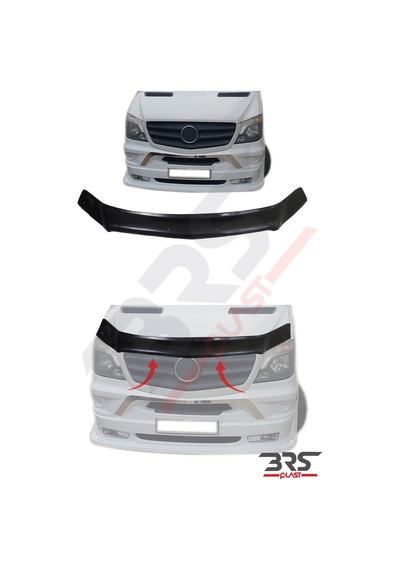Mercedes Sprinter W906 Uyumlu 2014 Ve Üzeri Abs Kaput Rüzgarlığı