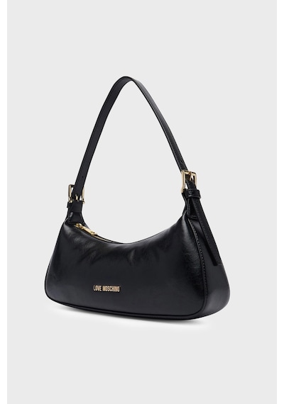 Love Moschino Logolu Ayarlanabilir Omuz Askılı Çanta Bayan Çanta Jc4390pp1pko0000 Siyah