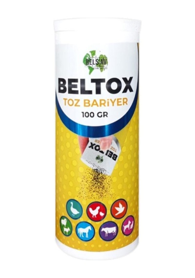 Beltox Toz Bariyer 100 Gr Kedi, Köpek, At, Kanatlı, Küçük Ve Büyükbaş Hayvanlar Haşere Ilacı