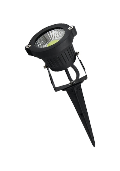 Elektrikle Çalışır, 7 Watt Mavi Işık Ledli Çok Kaliteli Çim, Çiçek, Ağaç, Peyzaj Aydınlatma Armatürü Mavi
