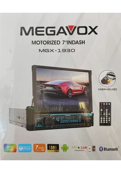Megavox Mgx-1930 Motorızed 7"ındash Teyp