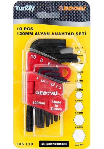 Eltos Edoni 120 Mm Alyan Seti 10 Parça