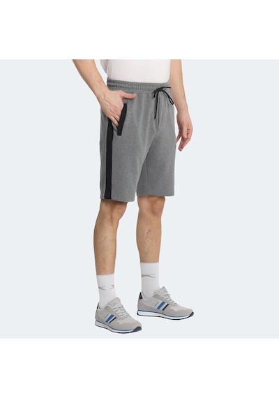 Slazenger NANDO I Erkek Cepli Koyu Gri Şort