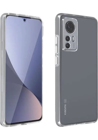 Teknomoda Xiaomi Mi 12 Kılıf 360 Şeffaf Ön Arka Korumalı Şeffaf Silikon