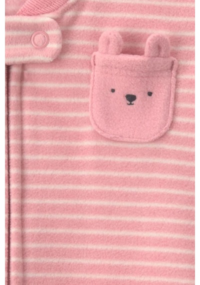 Carter's Kız Bebek Fermuarlı Polar Uyku Tulumu Pembe 1w141910