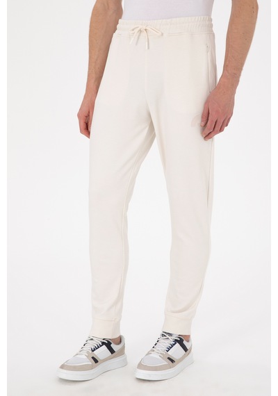 U.s. Polo Assn. Erkek Krem Eşofman Altı 50290785-vr071 Krem