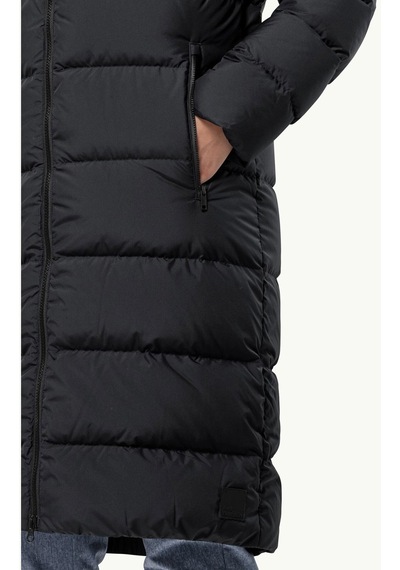 Jack Wolfskin Frozen Palace Coat Kadın Mont Siyah