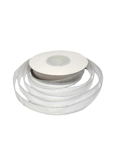 Organze Kurdele 1cm X 22m Beyaz