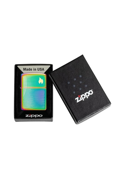 Zippo 46569-120467 Dots And Flame Design Çakmak