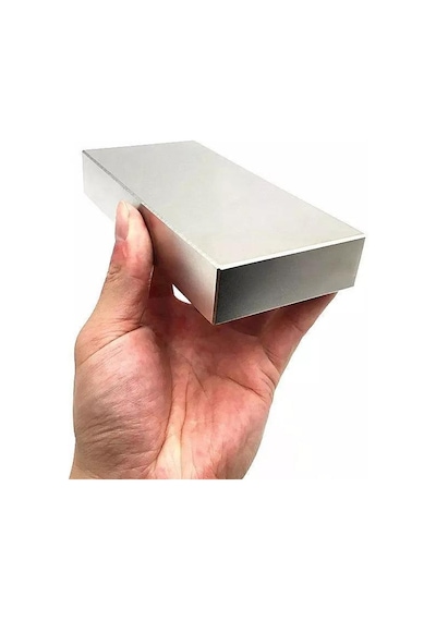 100x50x20 mm Çok Güçlü Neodyum Mıknatıs - 250 kg Çekim Gücü