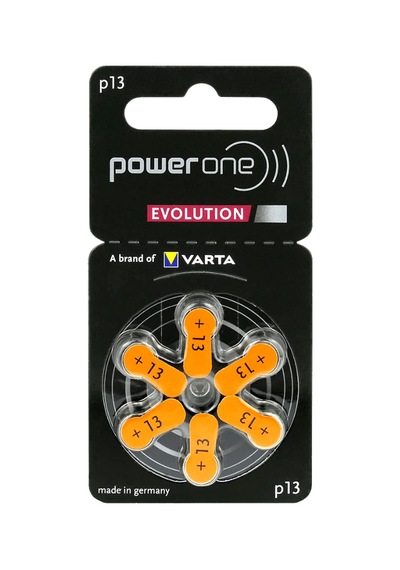 Powerone Evolution 13 Kulaklık Pili 6lı Blister