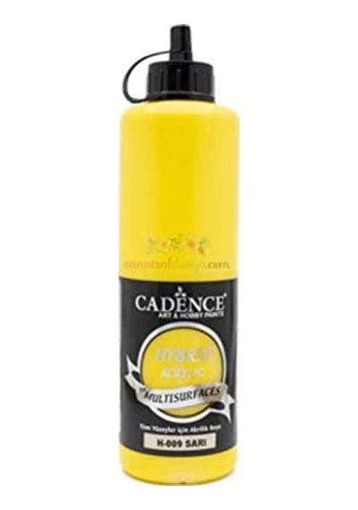 Hybrid Multisurface Akrilik Boya 500 Ml. H-009 Sarı Genel
