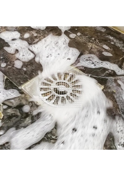 Banyo Duş Gider Süzgeci 10 Adet Saç Küvet Drenajı Duş Tahliye Kapağı 10x10 Cm Yapışkanlı Diğer