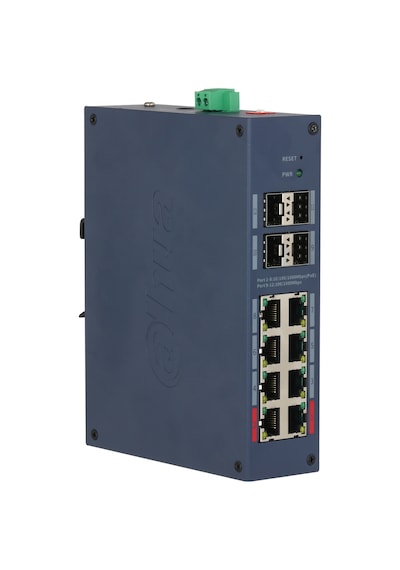 Dahua 12port 125w Poe 4-sfp Yönetilebilir Switch Chs4412-8gt-125