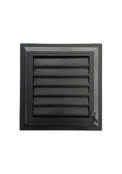 50x50 Siyah Plastik Banyo Menfezi Havalandırma Menfezi