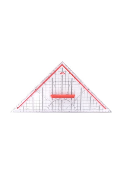 Geometrik Üçgen Cetvel, 500 Mm Ölçüyle Hassas Ölçümler İçin 1