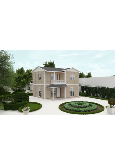 100 M2 Çift Katlı Prefabrik Ev