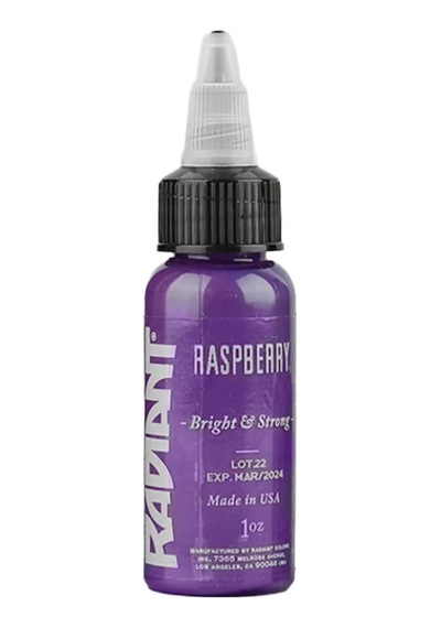 Raspberry Radiant Dövme Boyası 30ml Ahududu Kırmızısı Profesyonel Tattoo Ink