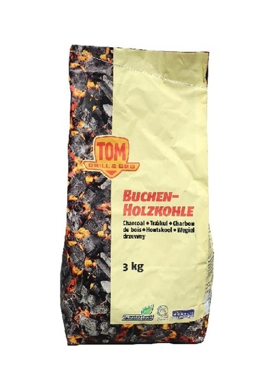 Buchen Mangal Kömürü Briket Sıkma 3 Kg Sarı