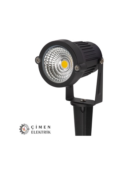 Noas Yl74 0503 Mavi Işık 5w Kazıklı Bahçe Armatürü Mavi